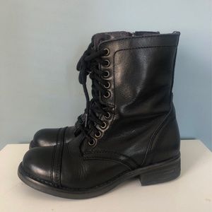 Steve Madden combat boots